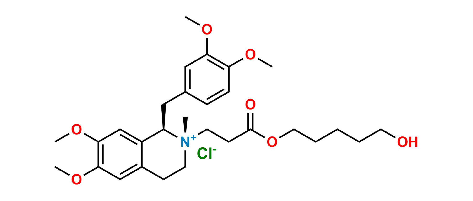 Atracurium Impurity 8 (Trans-Quaternary Alcohol)